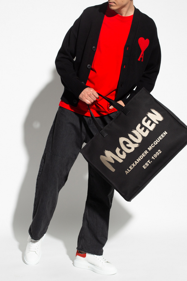 Bar stripe padded jacket Ami Alexandre Mattiussi - this